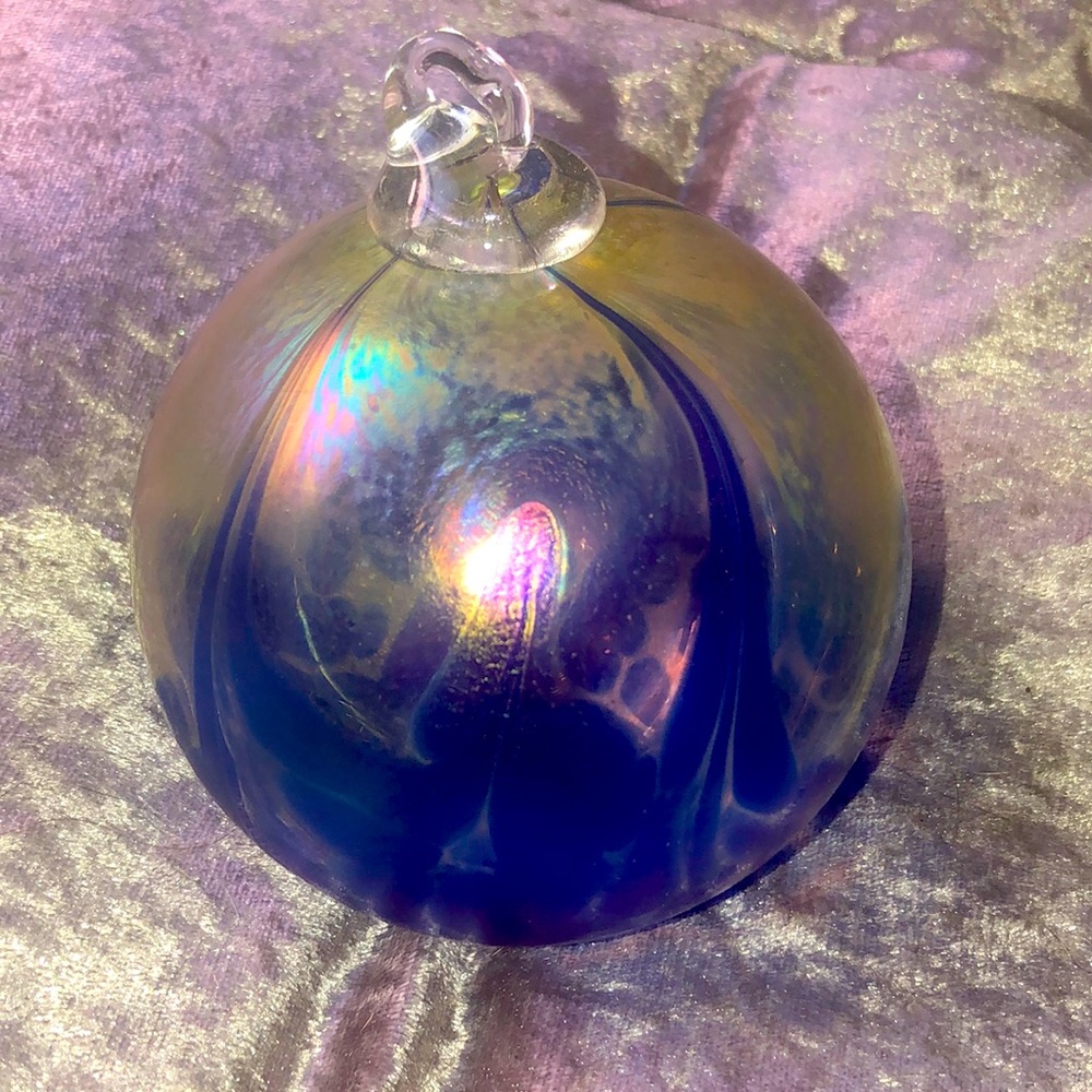 Handblown glass ornaments